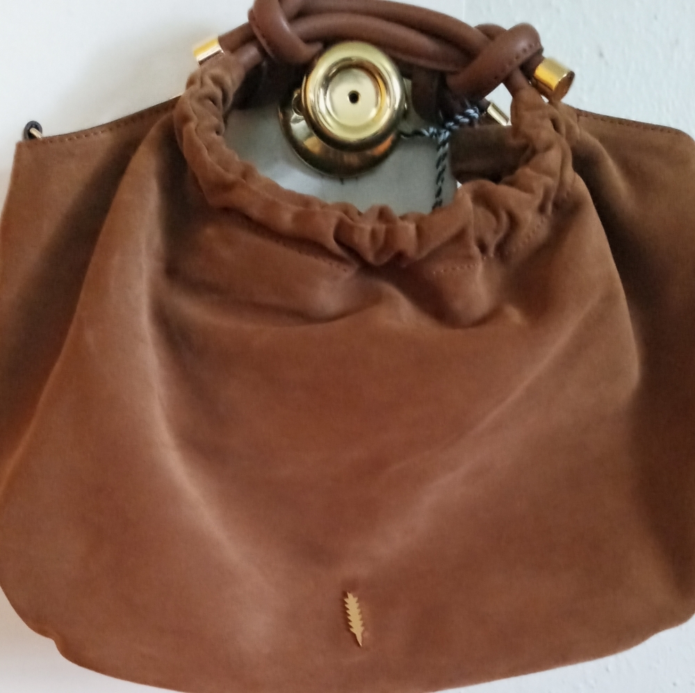 Thacker Hepburn Cognac Satchel